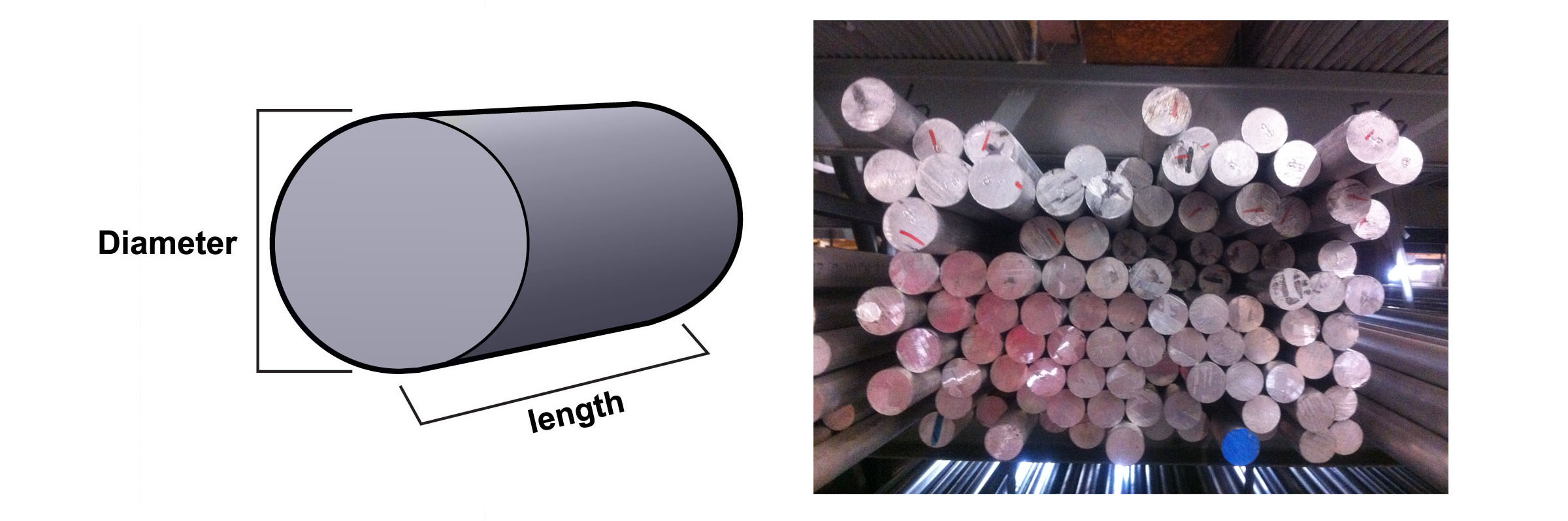 10/"Dia x 1-1//2/"-Long 6061 T651 Aluminum Round Bar--/>10/" Diameter 6061 T6