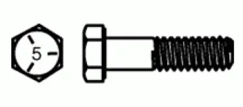 Hex Bolts Grade 5