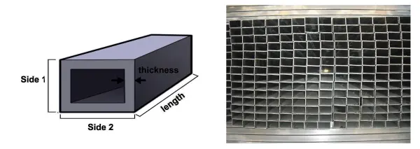 Tube rectangulaire acier 100×50 mm